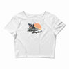 mushroom kingdom Crop Top