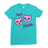 best friends Ladies Fitted T-Shirt