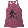 bigfoot treadmill Racerback Tank
