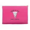 pizza is my spirit animal Accessory Pouches
