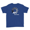 buffering  funny retro loading computer console fashion party Youth Tee