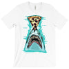 pizza shark graphic T-Shirt