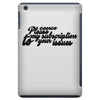 please cancel iPad Mini