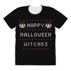 happy halloween witches All Over Women's T-shirt
