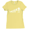 evolution to termination Ladies Fitted T-Shirt