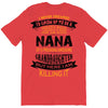 Super Cool Nana Of A Freaking Awesome Granddaughter T-Shirt