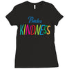 practice kindness Ladies Fitted T-Shirt