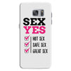 SEX YES HOT SEX SAFE SEX GREAT SEX Samsung Galaxy S7