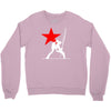 he clash inspired long sleeve Crewneck Sweatshirt