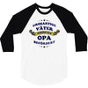 papa   vater   opa 3/4 Sleeve Shirt