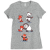 red fusion Ladies Fitted T-Shirt