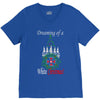dreaming of a white christmas V-Neck Tee