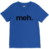 meh geek nerd t shirt funny humor retro V-Neck Tee