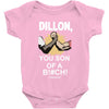 predator movie dillon licensed adult Baby Onesie