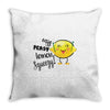 Easy Peasy Lemon Sgueezy Throw Pillow
