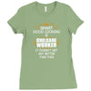 Smart Good Looking Childcare Worker Doesnt Get Better Than Ladies Fitted T-Shirt