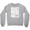 beast mode on Crewneck Sweatshirt