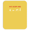 eat, sleep &amp; train triathlon sports, gym, athletic Mousepad