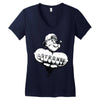 strong Women's V-Neck T-Shirt