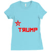 cccp trump Ladies Fitted T-Shirt