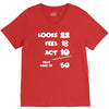 looks feel act 50 V-Neck Tee