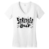stressed out Women's V-Neck T-Shirt