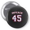 Impeach 45 Pin-back button