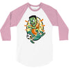 frankenstein soccer 3/4 Sleeve Shirt