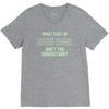 what part of binary code don't you understand V-Neck Tee