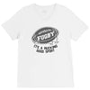 fugby it's a rucking good game V-Neck Tee