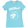 old skool Ladies Fitted T-Shirt