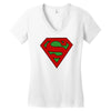 super rbg Women's V-Neck T-Shirt