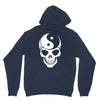 yin yang skull Unisex Hoodie