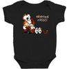 calvin hobbes Baby Bodysuit