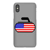 usa curling iPhoneX Case