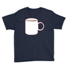 glass and coffee Youth Tee