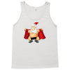 funny flashing naked nude christmas santa claus Tank Top