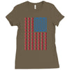 usa beer pong champ Ladies Fitted T-Shirt