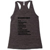 rules for dating my daughter shirt t shirt perfect father's gift Racerback Tank