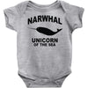 narwhal whale Baby Onesie