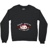 June Peeking Out Asian Baby Girl Crewneck Sweatshirt