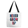 never grow up (2) Tote Bags