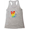 the magical kittencorn Racerback Tank