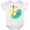 surf nose Baby Onesie