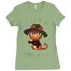 nightmare on kitty street Ladies Fitted T-Shirt