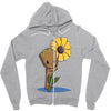 green thumb Zipper Hoodie