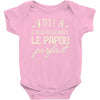 voila a quoi ressemble le papou parfait2 Baby Onesie