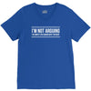 i'm not arguing V-Neck Tee