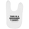 This is a Designer T-Shirt Baby Bibs
