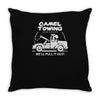 camel towing Throw Pillow